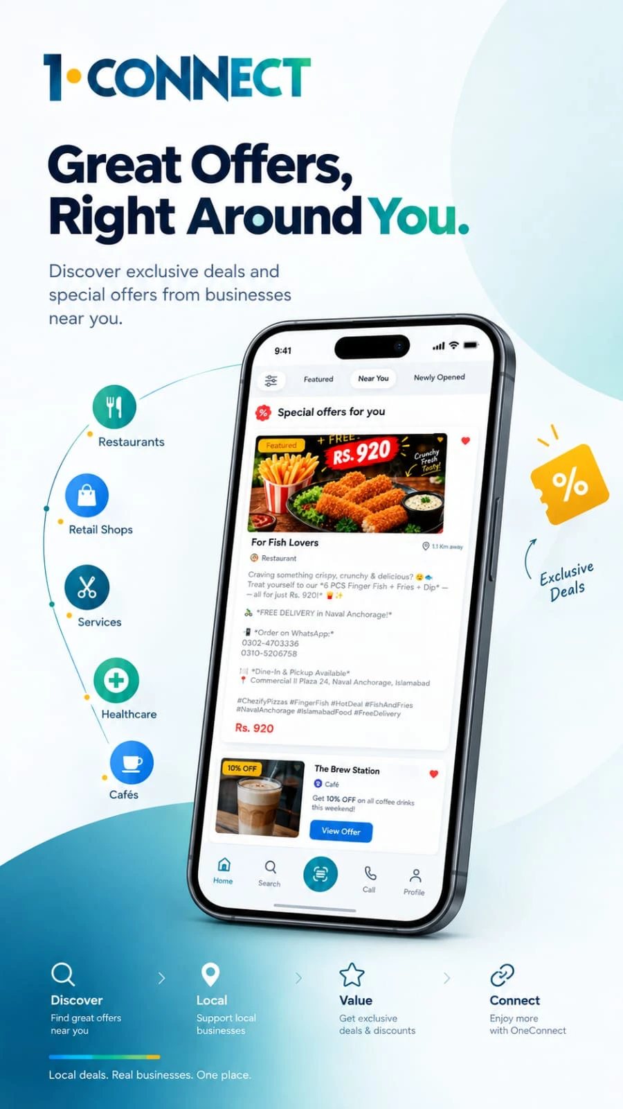 1Connect: Great Offers, Right Around You